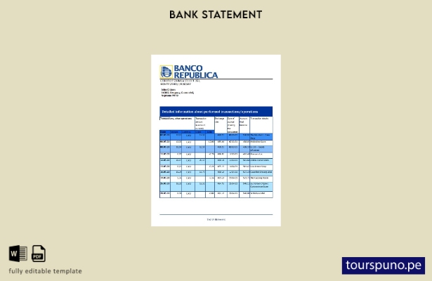 listo para imprimir Uruguay Banco de la República Oriental del Uruguay plantil 1